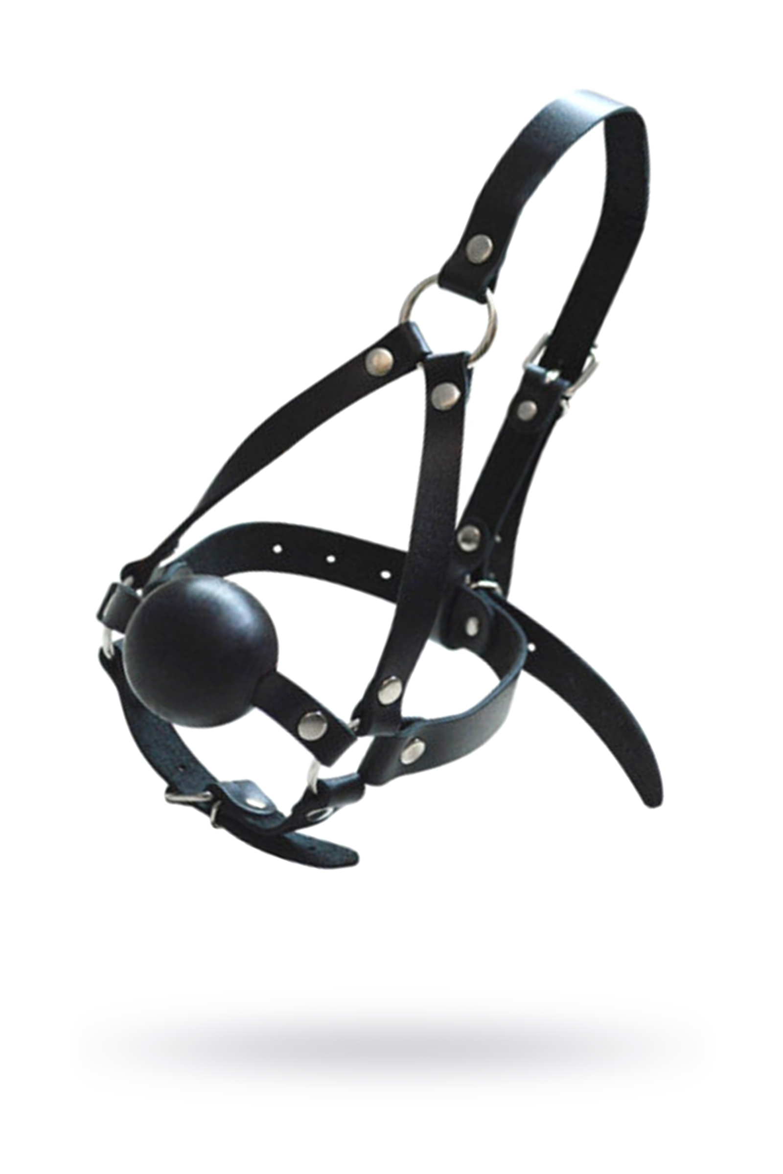 Кляп-шар со сбруей на голову