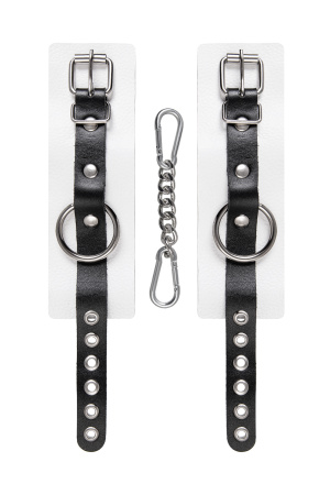 Наручники Pecado BDSM, с одним ремешком с люверсами