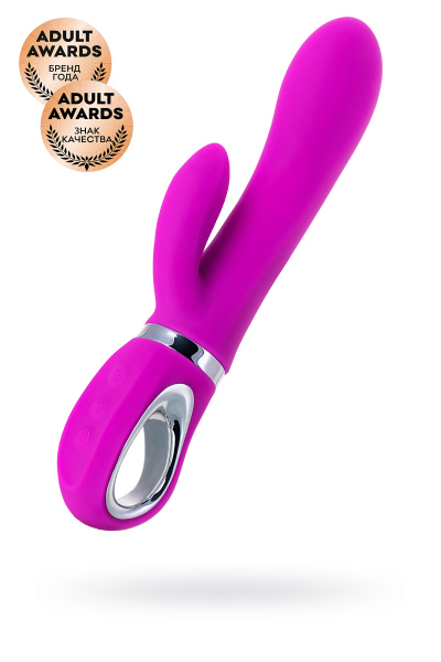 Вибратор с клиторальным стимулятором с WOW-режимом JOS JOLY, 
