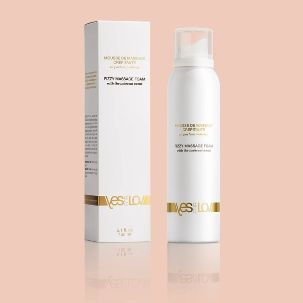 Пена массажная YESforLOV Fizzy Massage Foam, 