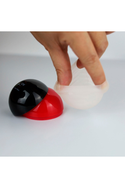 Яйцо-мастурбатор MALESATION Lucky Ball type 3, TPE, белый, нереалистичный