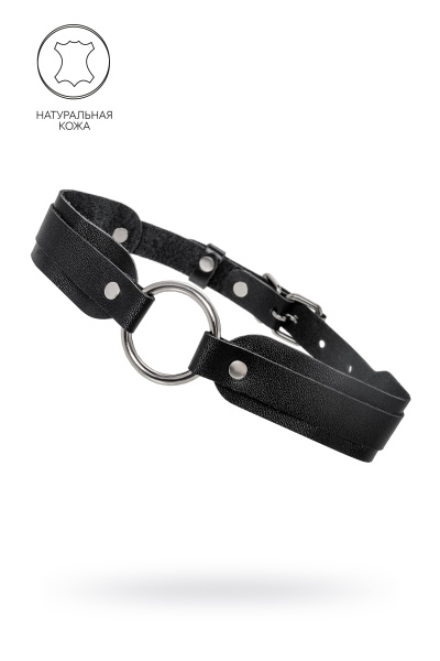 Чокер-ошейник Pecado BDSM, со скруглёнными углами, чёрный