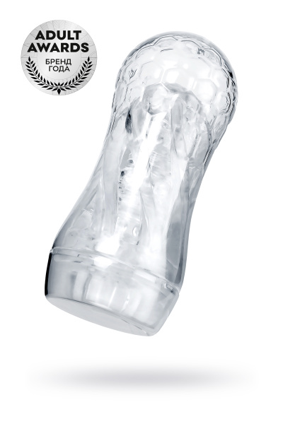 Мастурбатор TOYFA A-Toys Jelf, ABS пластик, прозрачный, 18,5 см