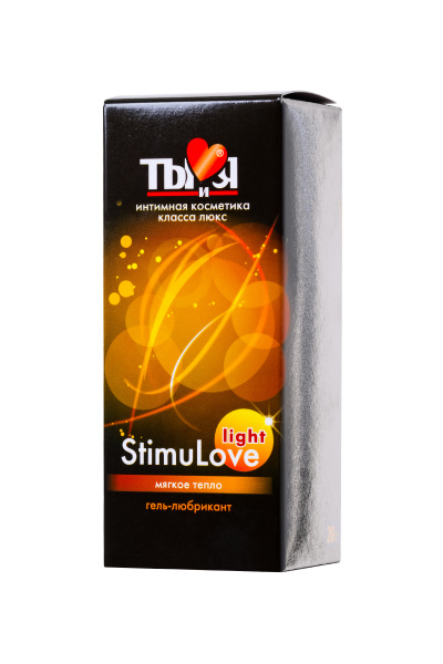 Гель-лубрикант Ты и Я ''StimuLove light'', 20 мл