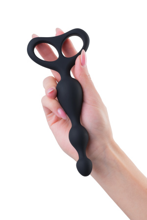 Анальная втулка TOYFA POPO Pleasure Aquilae,  18 см, Ø 3 см