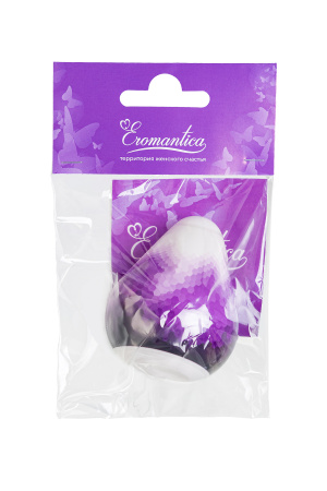 Аксессуар для эротического массажа Eromantica Velvet, TPE, белый