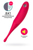 Вакуум-волновой бесконтактный стимулятор клитора Satisfyer Twirling Pro, силикон, красный