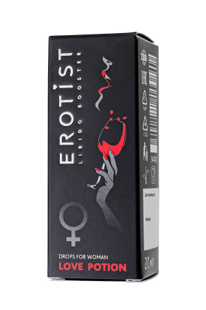 Возбуждающие капли Erotist LOVE POTION