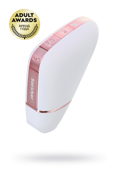 Вакуум-волновой бесконтактный стимулятор клитора Satisfyer Love Triangle, белый
