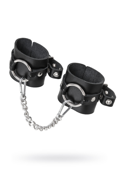 Наручники Pecado BDSM, из толстой кожи с люверсами