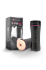Мастурбатор Mystim On Push Me Donut, телесный, 21,5 см