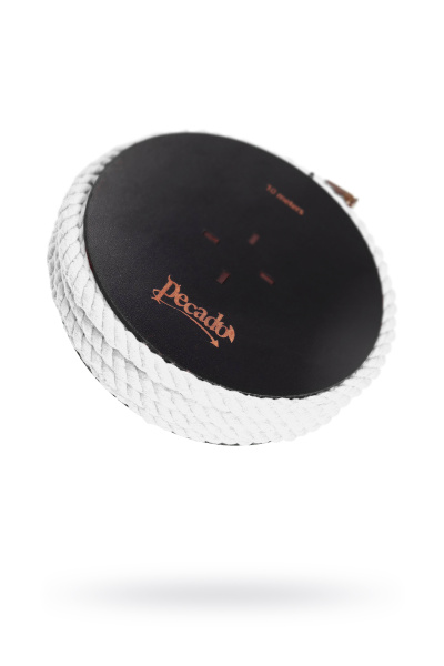 Веревка для шибари Pecado BDSM, на катушке, хлопок, белая, 10 м.