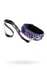 Ошейник кружевной, TOYFA Marcus, пурпурный, 11,1 см