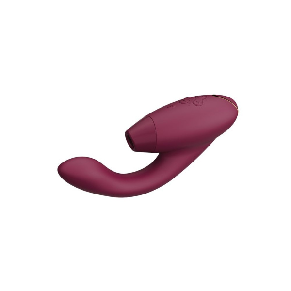 Бесконтактный клиторальный стимулятор Womanizer Duo 2, бордовый